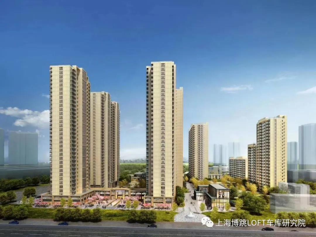石家庄采用了LOFT车库武汉当代集团春风十里项目现已结构封顶！